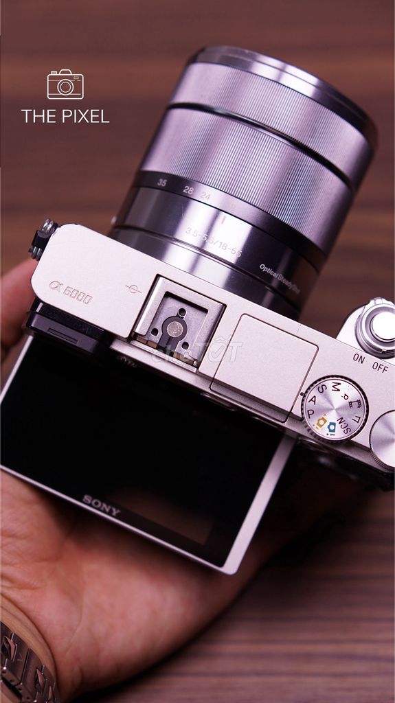 Máy ảnh Sony A6000 18-55mm Bạc. Mua bán Máy ảnh, Máy quay tại Thành phố Biên Hòa Đồng Nai được đăng bởi The Pixel Biên Hoà hình 1