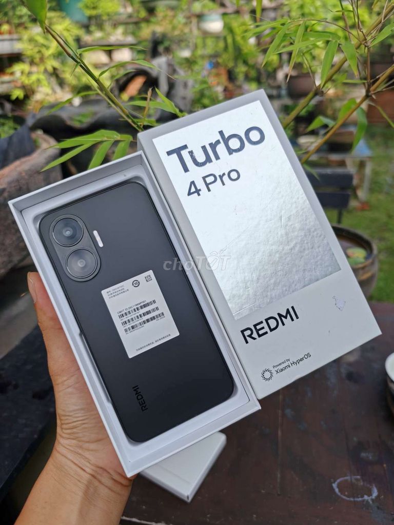Xiaomi Redmi Turbo 4 Pro 16GB/256GB Đen. Mua bán Điện thoại tại Quận Bình Tân Tp Hồ Chí Minh được đăng bởi Thái Bình Dương hình 1