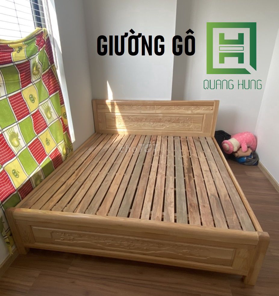 GIƯỜNG GỖ SỒI=GIƯỜNG GỖ_GIƯỜNG GỖ$GIƯỜNG GỖ SỒI$$$. Mua bán Giường, chăn ga gối nệm tại Huyện Nhà Bè Tp Hồ Chí Minh được đăng bởi NỘI THẤT NHÀ XINH hình 1
