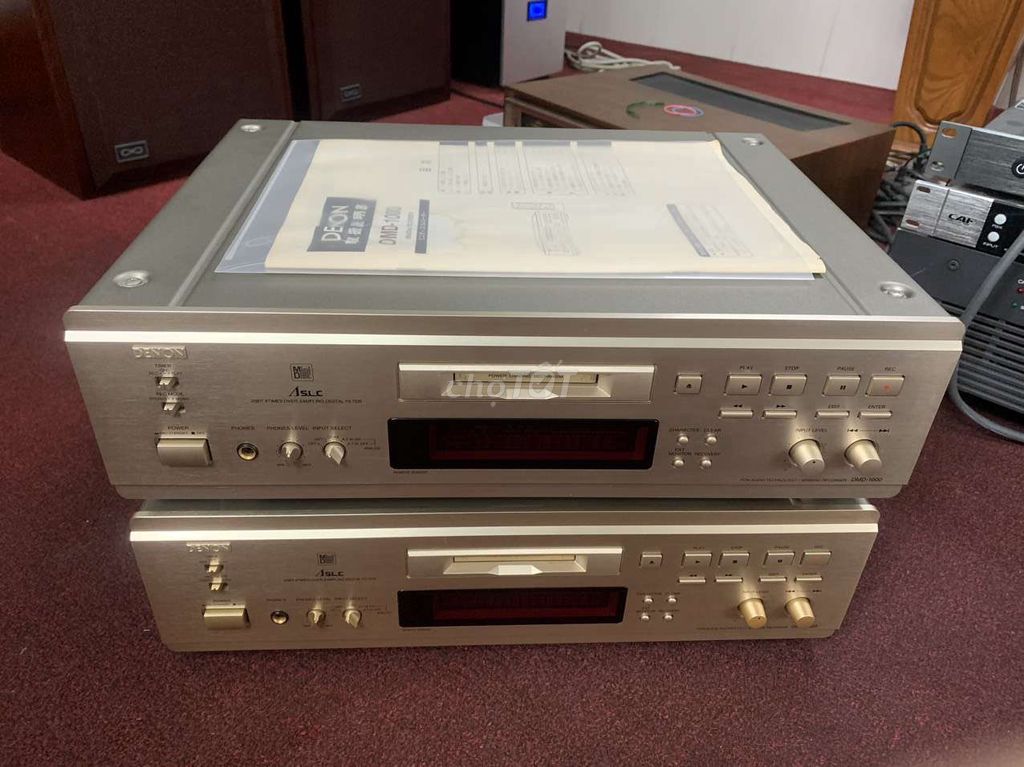 Đầu MD Denon DMD-1000 Vàng đồng giải mã quang. Mua bán Tivi, Âm thanh tại Thành phố Biên Hòa Đồng Nai được đăng bởi Vu duong hình 1