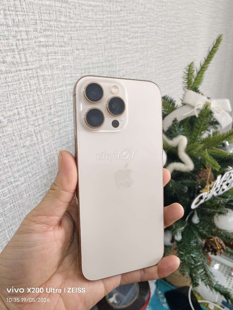 Apple iPhone 16 Pro Max Vàng. Mua bán Điện thoại tại Thành phố Buôn Ma Thuột Đắk Lắk được đăng bởi MNmobile hình 1