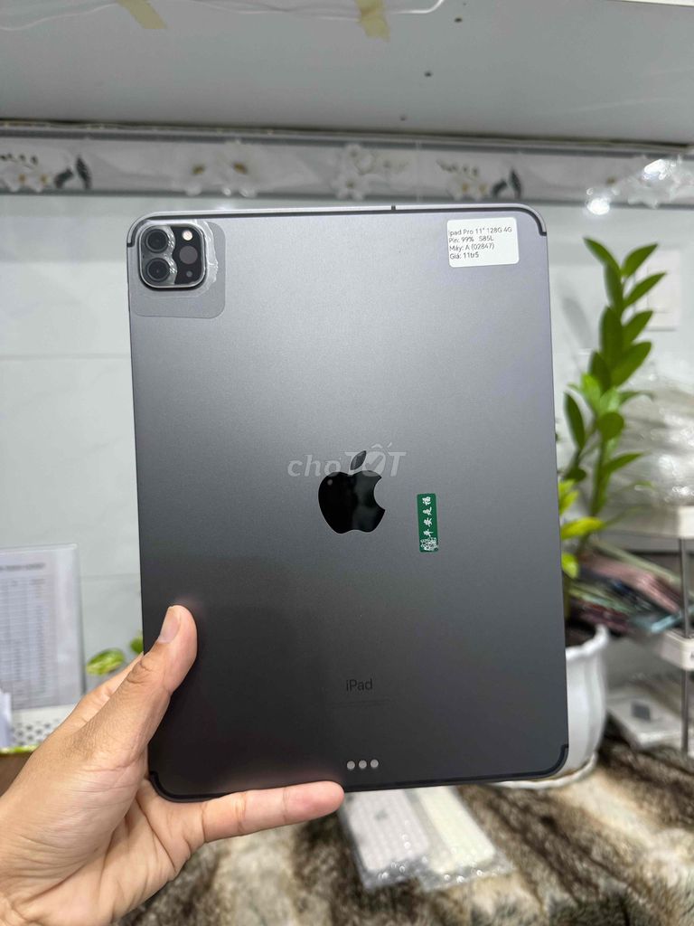 iPad Pro 11 inch 2020 128G 4G Xám P99 S85L  Đẹp 99. Mua bán Máy tính bảng tại Huyện Hóc Môn Tp Hồ Chí Minh được đăng bởi Thu hình 1
