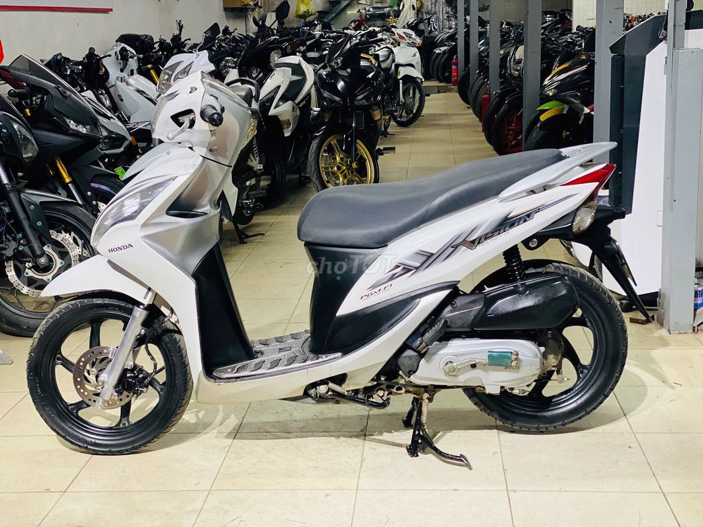 XE MÁY THỊNH PHÁT - HONDA VISION TRẮNG BIỂN HÀ NỘI. Mua bán Xe máy tại Quận Bắc Từ Liêm Hà Nội được đăng bởi XE MÁY THỊNH PHÁT XE LƯỚT GIÁ RẺ hình 5