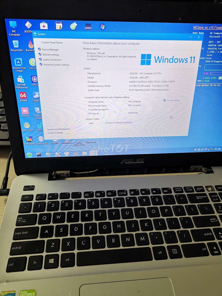 Laptop Asus X555LBD. Mua bán Laptop tại Quận Cầu Giấy Hà Nội được đăng bởi Phong hình 1