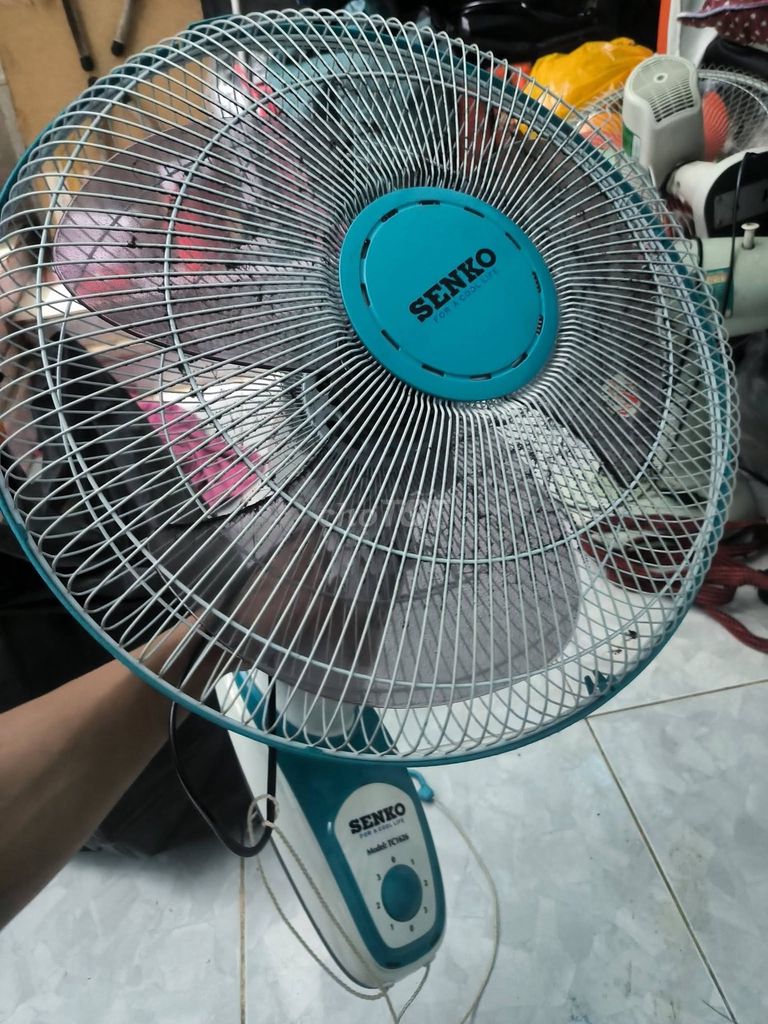 Quạt treo tường Senko TC1626 Xanh. Mua bán Quạt tại Quận 6 Tp Hồ Chí Minh được đăng bởi Hội Đồ Điện Tử hình 1