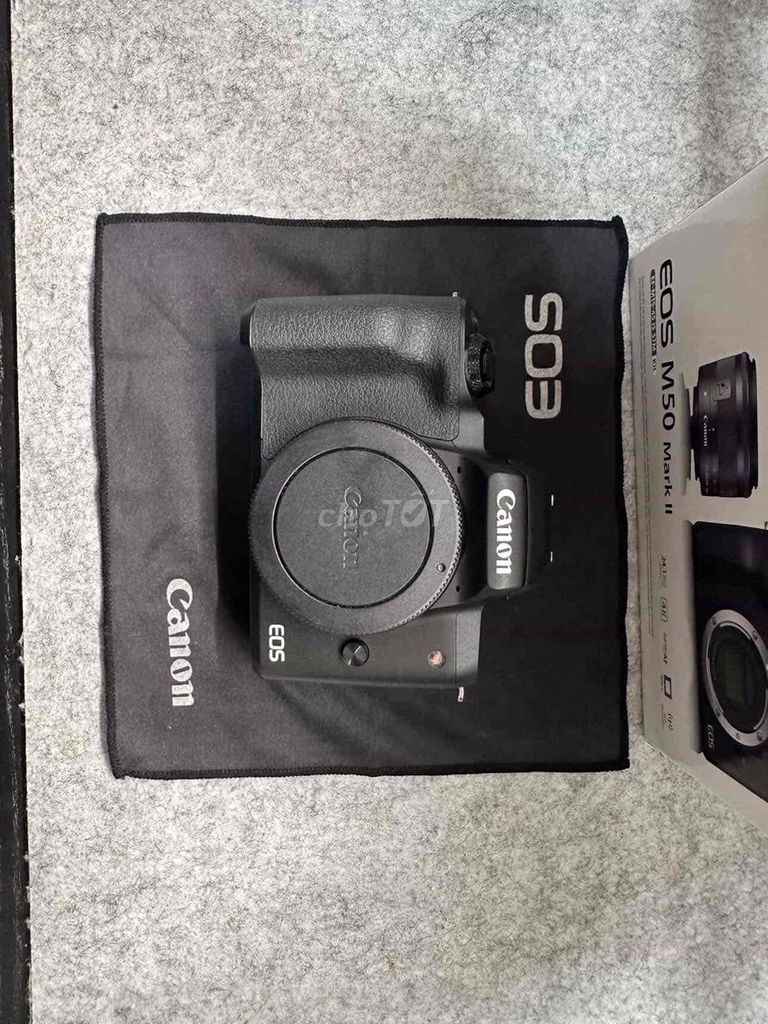Máy ảnh Canon EOS M50 Mark II Đen Mới 99.9%. Mua bán Máy ảnh, Máy quay tại Quận Tây Hồ Hà Nội được đăng bởi Truc Linh Nguyen hình 1