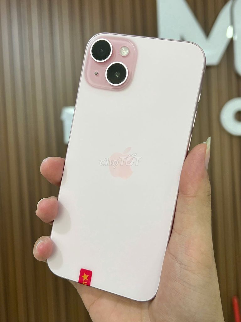 iPhone 15 Plus 128GB Hồng Zin Nguyên Bản Vỏ 99. Mua bán Điện thoại tại Huyện Thuỷ Nguyên Hải Phòng được đăng bởi Cửa hàng Minh Cương Mobile Ngã 3 VSIP Thủy Nguyên  Hải Phòng  hình 1
