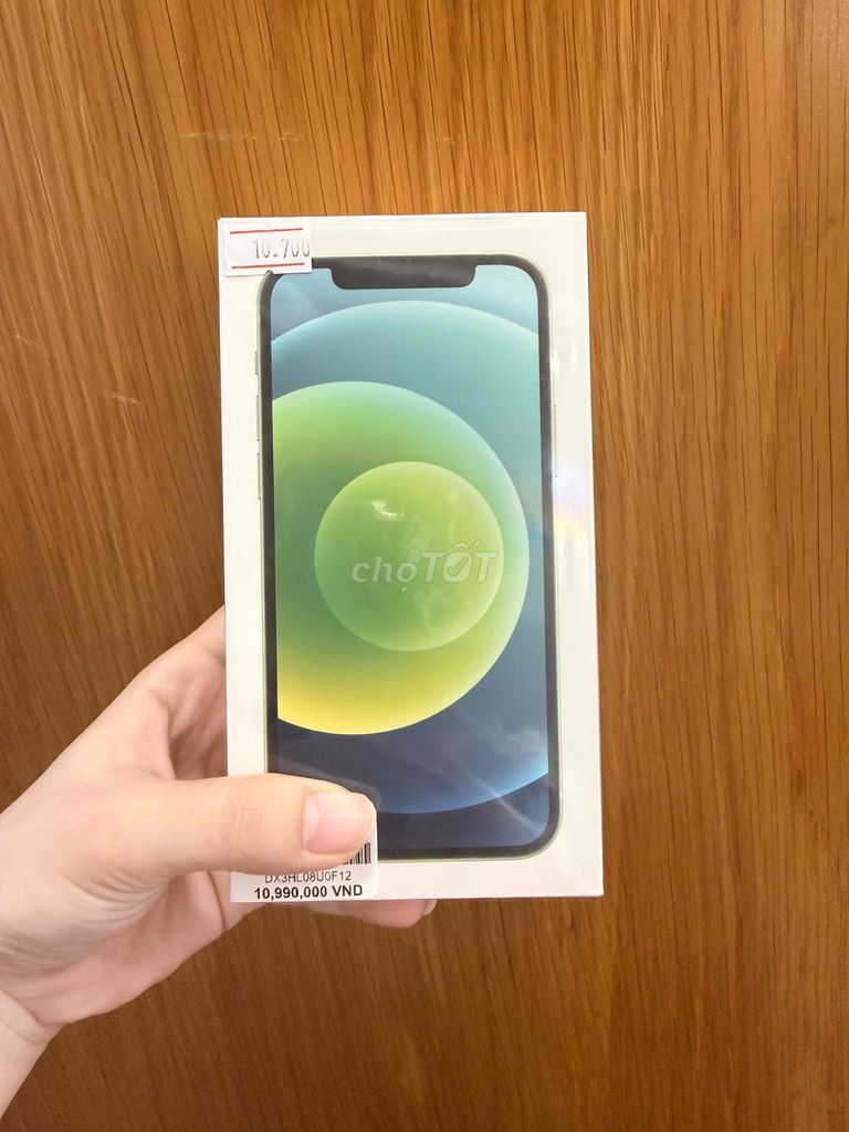 Apple iPhone 12 128GB Xanh new seal. Mua bán Điện thoại tại Quận Ninh Kiều Cần Thơ được đăng bởi Minh Phát hình 1