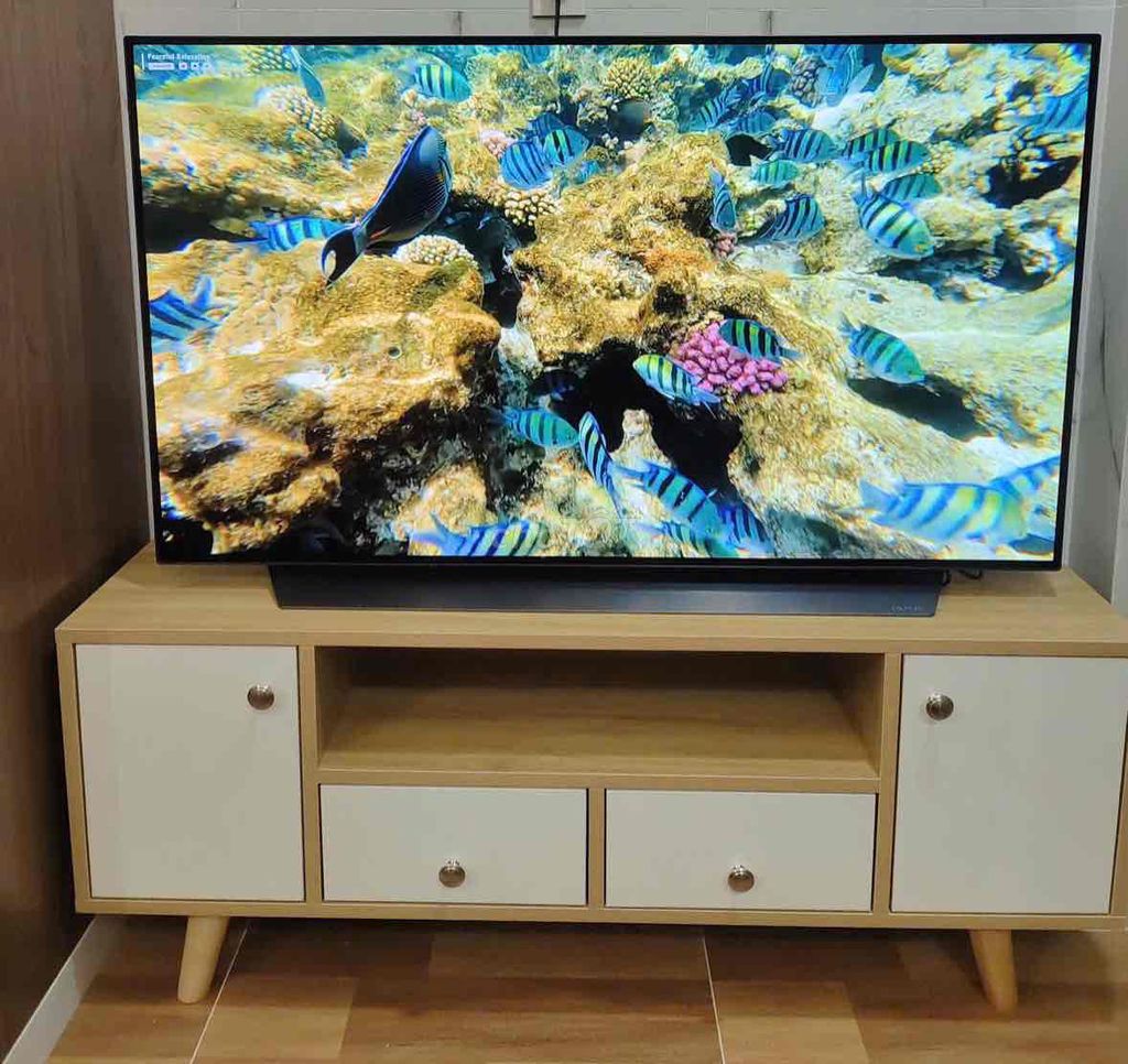 Kệ tivi gỗ công nghiệp 120cm. Mua bán Tủ, kệ gia đình tại Thành phố Thuận An Bình Dương được đăng bởi Minh chương hình 1