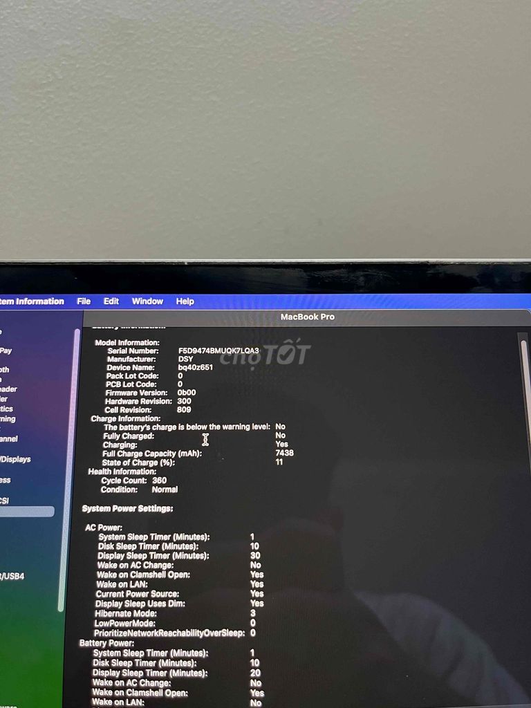 MacBook Pro 2019 Touch Bar Core i7/16GB/SSD 512GB. Mua bán Laptop tại Quận 7 Tp Hồ Chí Minh được đăng bởi Tin hình 3