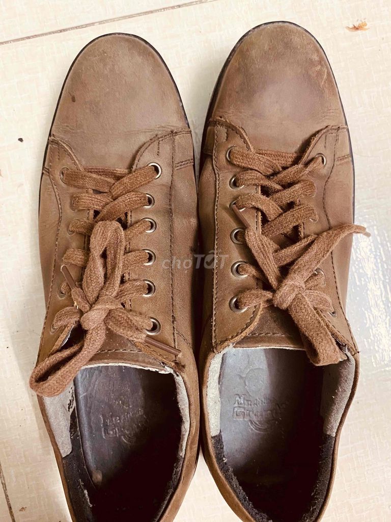 Giày nam da bò sáp size 42 Nâu. Mua bán Giày dép tại Quận Thanh Xuân Hà Nội được đăng bởi Manh hình 1