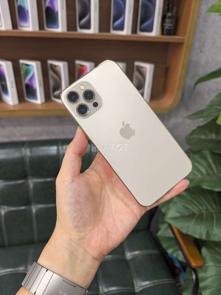 Apple iPhone 12 Pro Max 128GB Vàng Đốm góc. Mua bán Điện thoại tại Thành phố Buôn Ma Thuột Đắk Lắk được đăng bởi Định Phone47 hình 1
