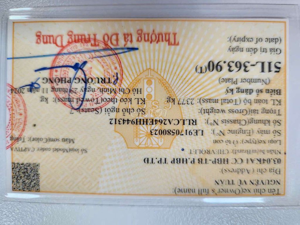 2017 Revv 2.4 - 105000 km. Mua bán Ô tô tại Quận 12 Tp Hồ Chí Minh được đăng bởi Tuấn hình 19