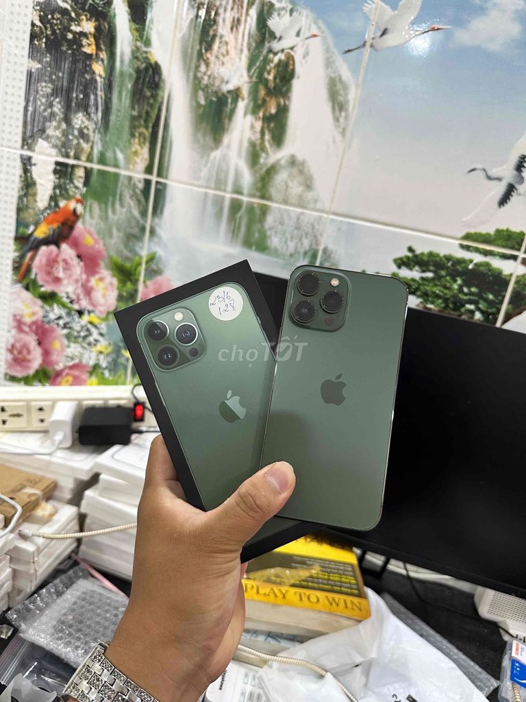 Apple iPhone 13 Pro Max 128GB Xanh lá. Mua bán Điện thoại tại Quận Tân Phú Tp Hồ Chí Minh được đăng bởi Lê Châu Thành hình 1