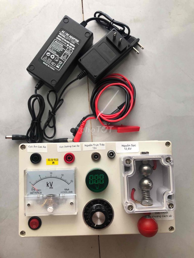 Bộ test chạm chập 0-20kV Trắng Đen. Mua bán Đồ chuyên dụng, Giống nuôi trồng tại Quận Bình Thuỷ Cần Thơ được đăng bởi Cường hình 1