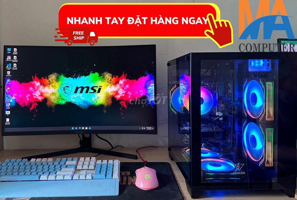 Xả kho bộ PC i5 giá rẻ chiến game cực phê