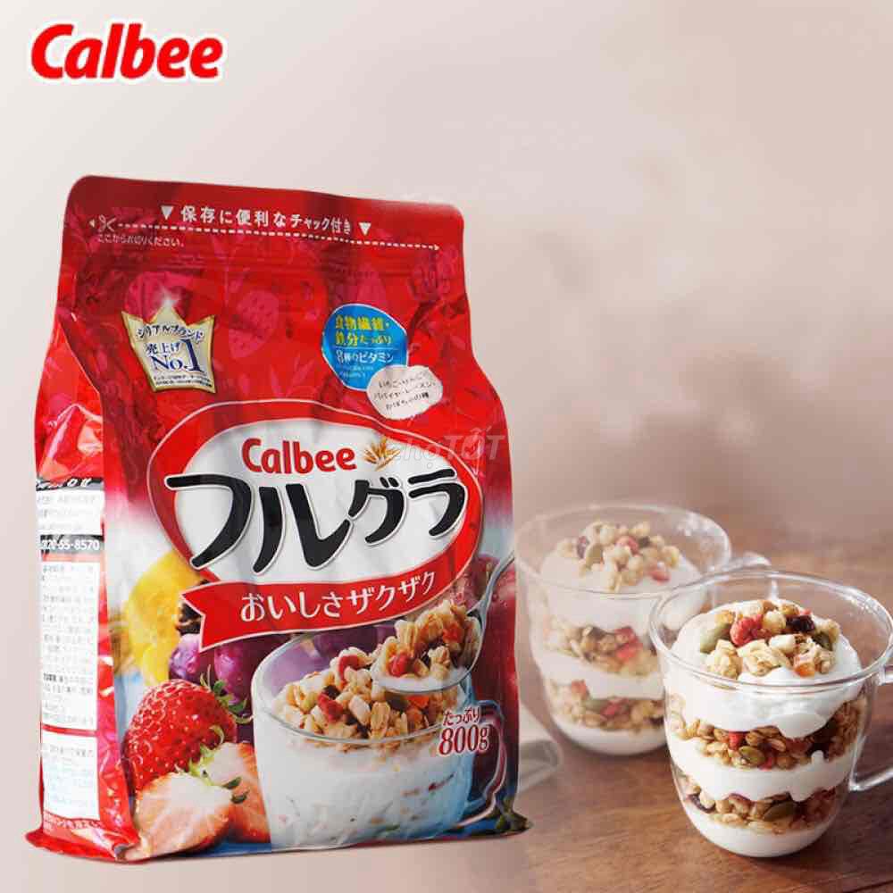 Ngũ cốc Calbee - trái cây hỗn hợp (mẫu mới). Mua bán Đồ ăn, thực phẩm và các loại khác tại Quận Hoàng Mai Hà Nội được đăng bởi Jin baby hình 4