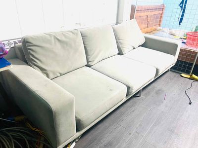 GHẾ SOFA NỈ XÁM 2M PHONG CÁCH CHÂU ÂU. Mua bán Bàn ghế tại Thành phố Thủ Đức Tp Hồ Chí Minh được đăng bởi QuangLee