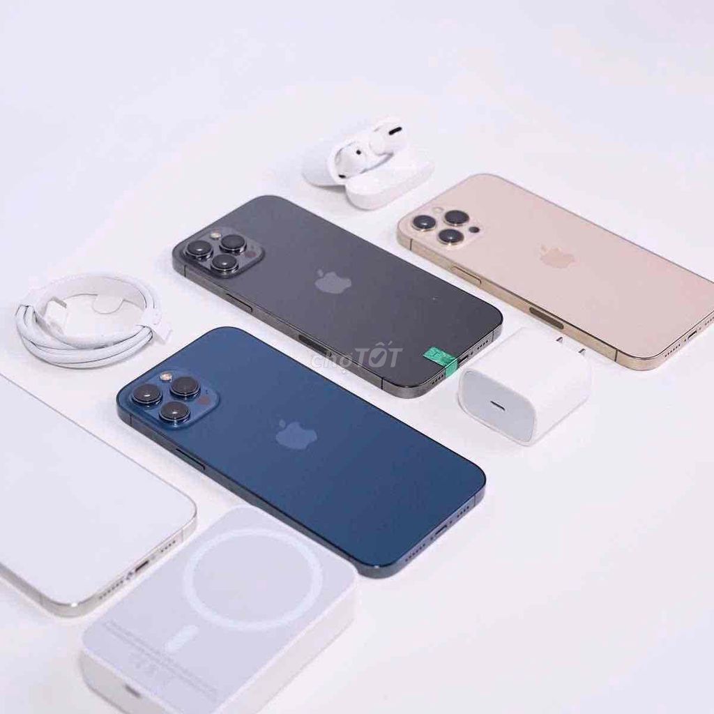 iPhone 12 Pro/Pro Max Đen, Vàng, Xanh. Mua bán Điện thoại tại Thành phố Thuận An Bình Dương được đăng bởi Fan Táo hình 1