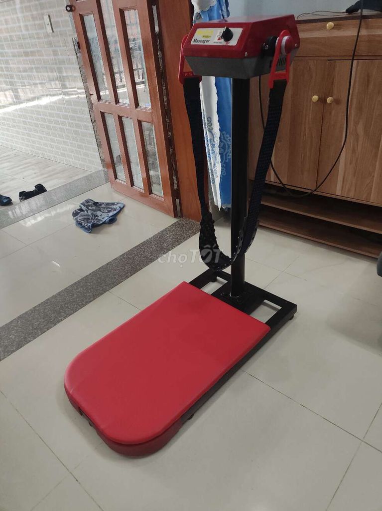 Máy rung bụng Đỏ, Đen mới nguyên