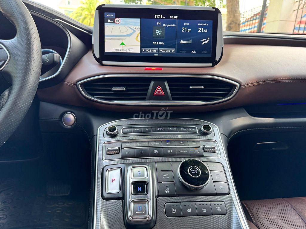 Hyundai Santafe Full xăng, đời 2021. Mua bán Ô tô tại Quận Long Biên Hà Nội được đăng bởi PHÚC LÂM  AUTO hình 14