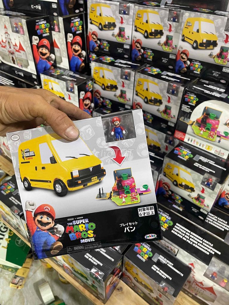 Đồ chơi Mario size Nhỏ 120k lớn 200k