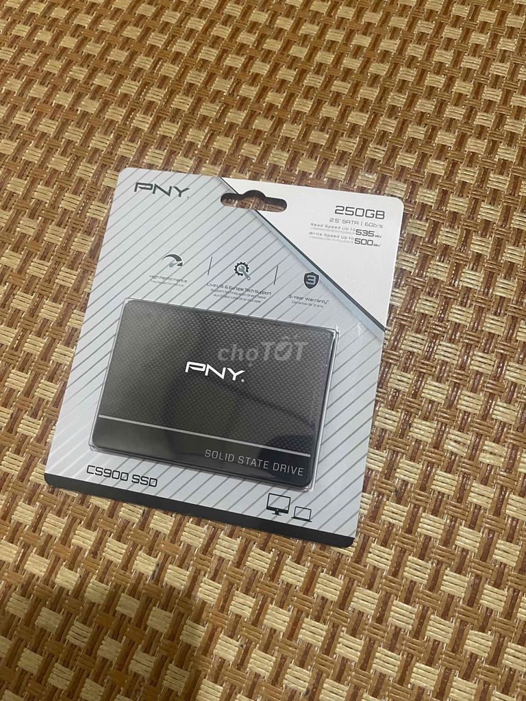 Ổ cứng SSD PNY 250GB SATA III Mới. Mua bán Linh kiện (RAM, Card...) tại Quận Nam Từ Liêm Hà Nội được đăng bởi Nguyễn Đức Cảnh hình 1
