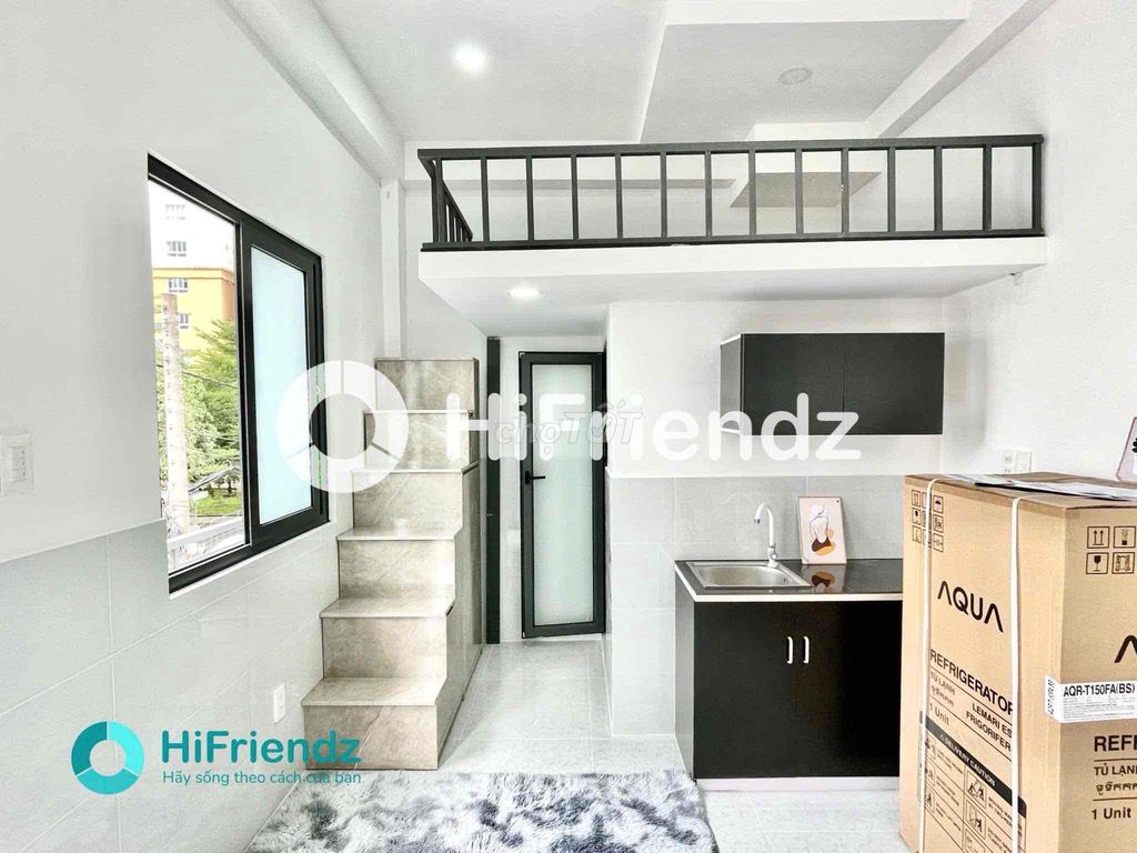 DUPLEX SIÊU XINH FULL NỘI THẤT NGAY ĐẠI HỌC VĂN HIẾN GẦN ĐẦM SEN