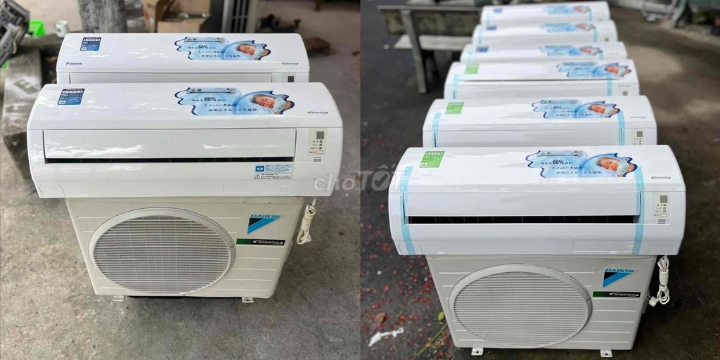 MÁY LẠNH DAIKIN INVERTER 1.5HP - sale 3 mét ốnh