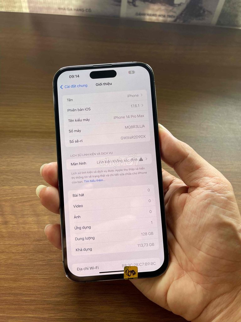 iPhone 14 Pro Max 128GB Qt mỹ.