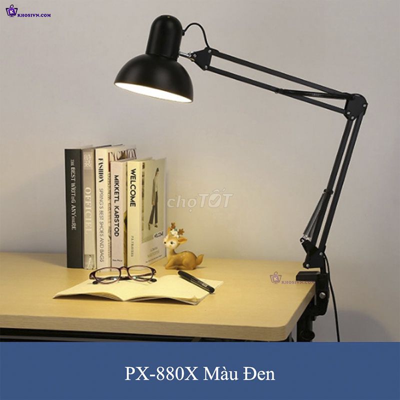 Sỉ Đèn Học Pixar 800X Kẹp Bàn Chắc Chắn