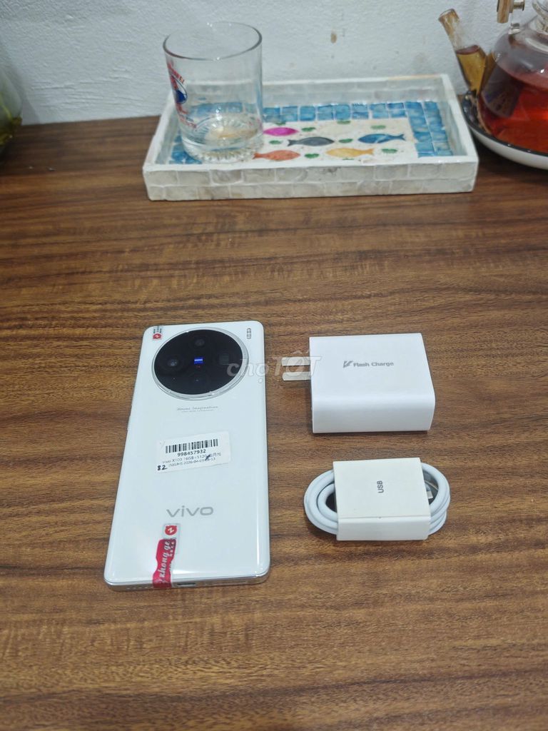 Vivo X100 16/512 Trắng sạc 80w flash có ship COD. Mua bán Điện thoại tại Quận Hoàng Mai Hà Nội được đăng bởi Trần Ngọc Hiếu hình 1