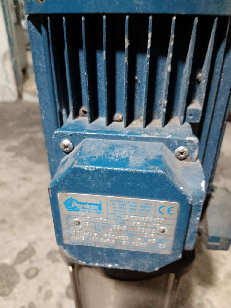 Máy bơm ly tâm Pentax U 7V 500/8T. Mua bán Đồ chuyên dụng, Giống nuôi trồng tại Quận Bình Tân Tp Hồ Chí Minh được đăng bởi Đỗ Thị Hợi hình 1