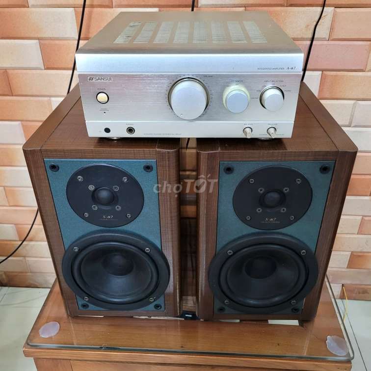 Bộ Loa Ampli Sansui Alpha 7. Mua bán Tivi, Âm thanh tại Quận Tân Phú Tp Hồ Chí Minh được đăng bởi Hunacar hình 3