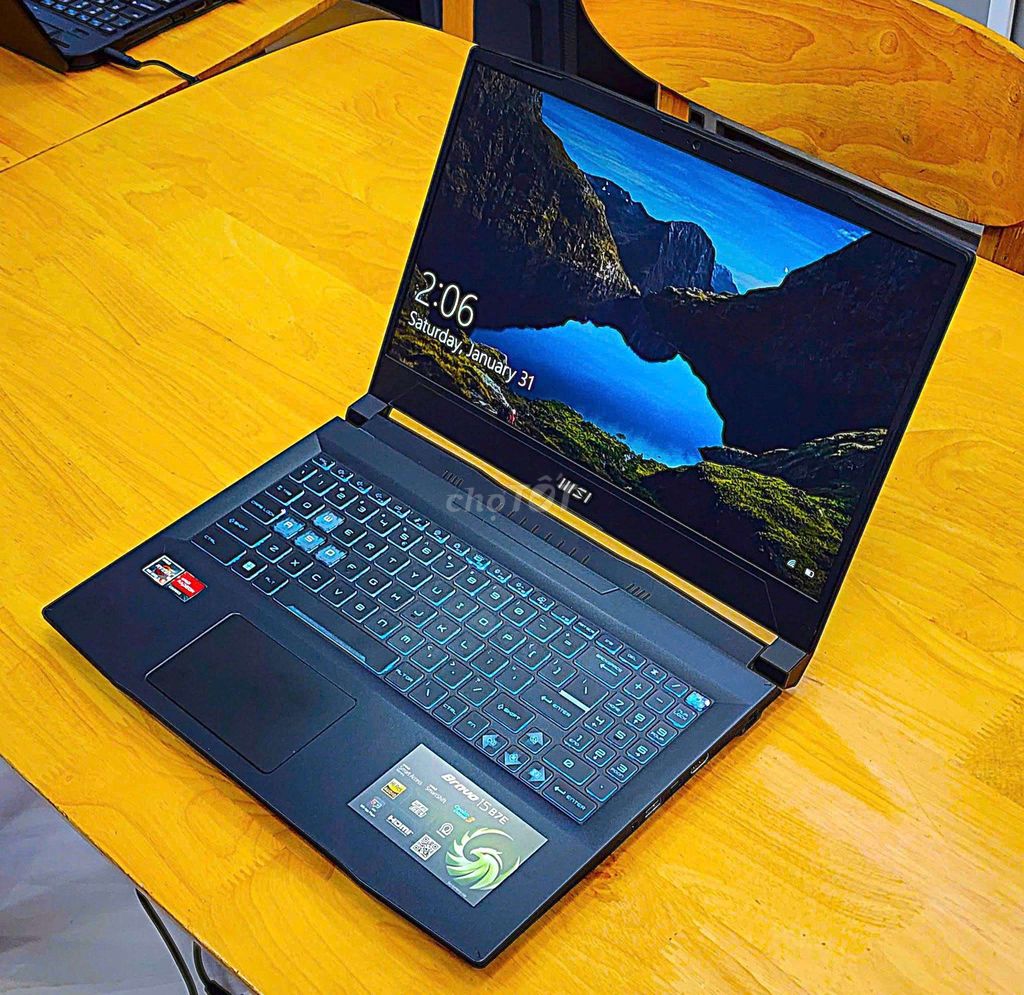 MSI Bravo 15 B7ED: R5-7535HS | 16GB | RX 6550M. Mua bán Laptop tại Quận 10 Tp Hồ Chí Minh được đăng bởi TTCenter hình 1