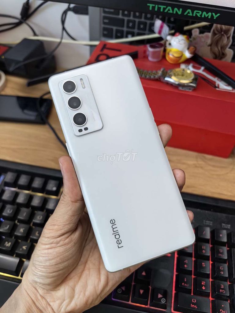 Realme GT MEE 12G/256GB Trắng Zin Full. Mua bán Điện thoại tại Quận Hoàng Mai Hà Nội được đăng bởi Nguyễn Huynh hình 1