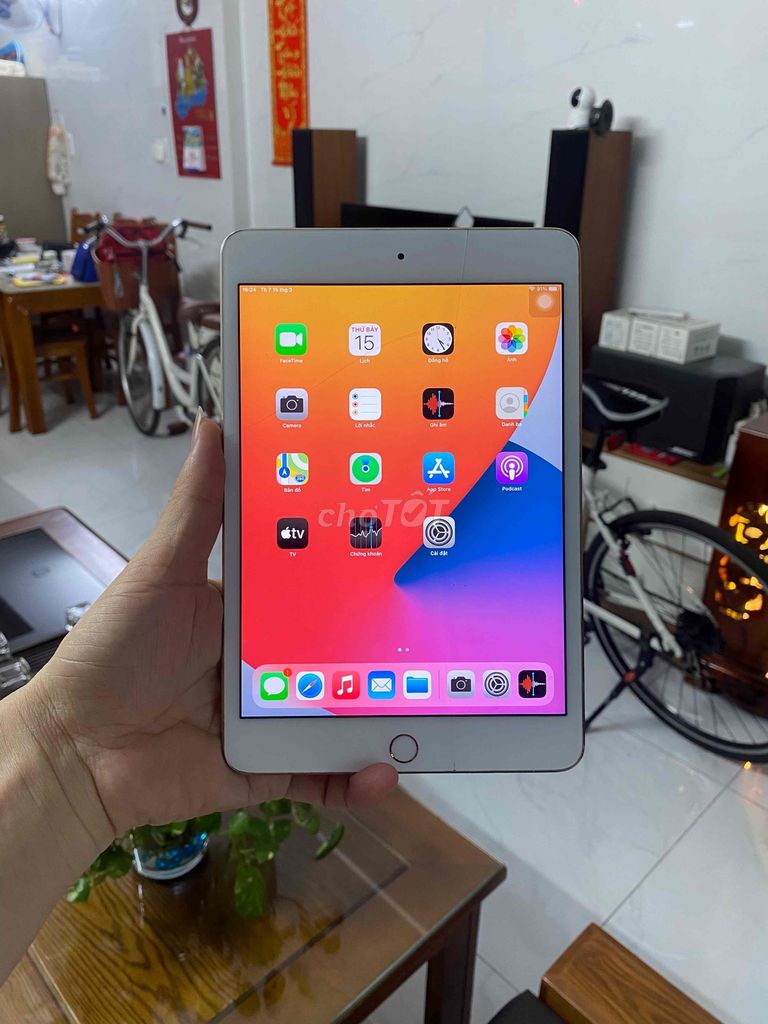 IPAD MINI 4 32G màn nứt kính full chức năng