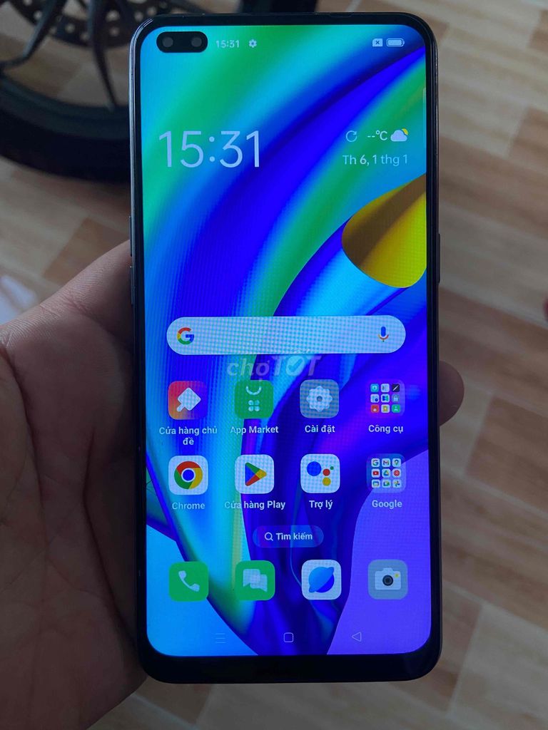 Oppo A93 128GB Trắng Đã sử dụng. Mua bán Điện thoại tại Quận Gò Vấp Tp Hồ Chí Minh được đăng bởi Pham Van Hung hình 1