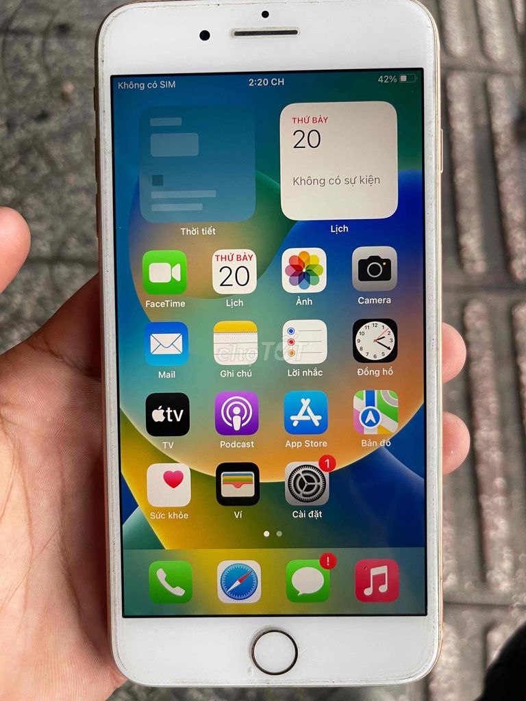 Apple iPhone 8 Plus 64GB Vàng đồng Đã sử dụng. Mua bán Điện thoại tại Quận Ninh Kiều Cần Thơ được đăng bởi Huỳnh Thanh Toàn hình 1