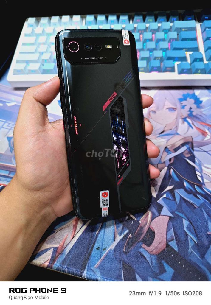 Rogphone 6 bản 12-256 màu đen (73259). Mua bán Điện thoại tại Quận Hà Đông Hà Nội được đăng bởi Đạo Nguyễn hình 1