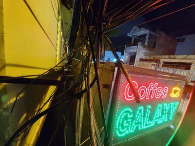 Bán đèn led quán cà phê Galaxy