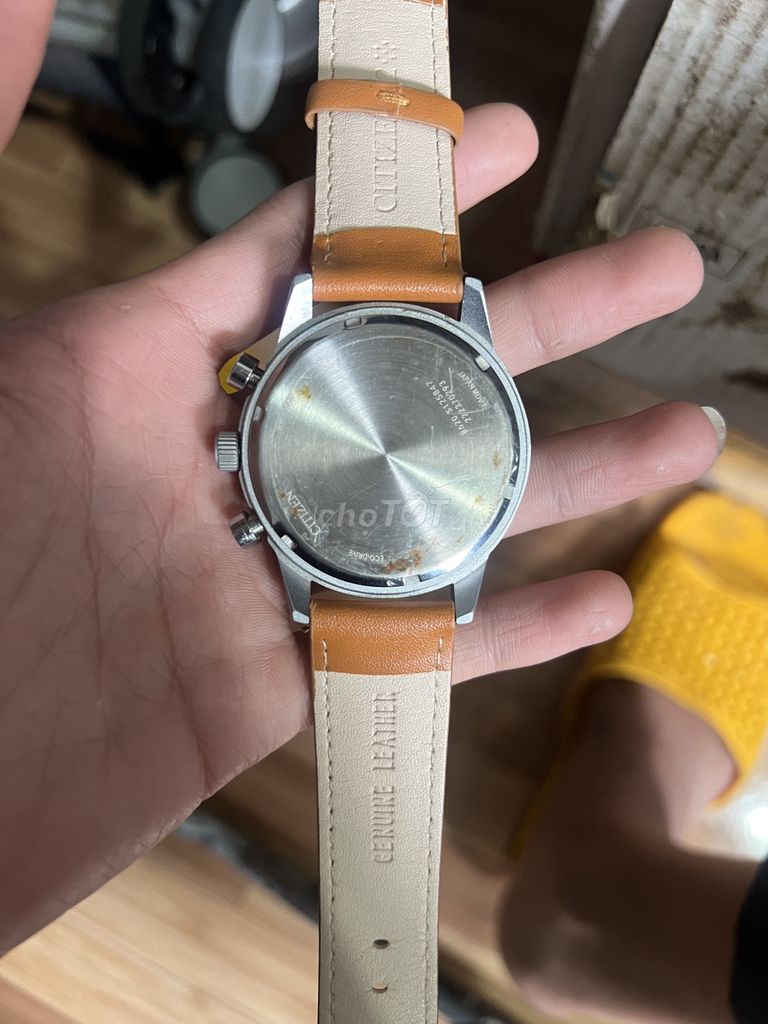 Đồng hồ Citizen Eco-Drive Da Nâu Unisex. Mua bán Đồng hồ tại Thành phố Đà Lạt Lâm Đồng được đăng bởi Dz Quang hình 1
