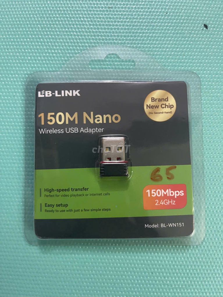 usb wifi 150Mbps lb-link. Mua bán Phụ kiện (Màn hình, Chuột...) tại Thành phố Thủ Đức Tp Hồ Chí Minh được đăng bởi Cũ Giá Rẻ hình 1