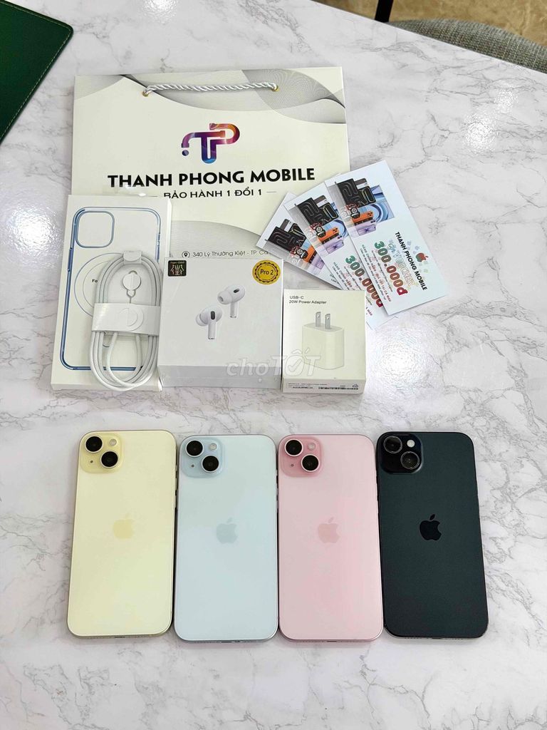 Apple iPhone 15 Plus 128GB Nhiều màu 99%. Mua bán Điện thoại tại Thành phố Cà Mau Cà Mau được đăng bởi Thanh phong  hình 1