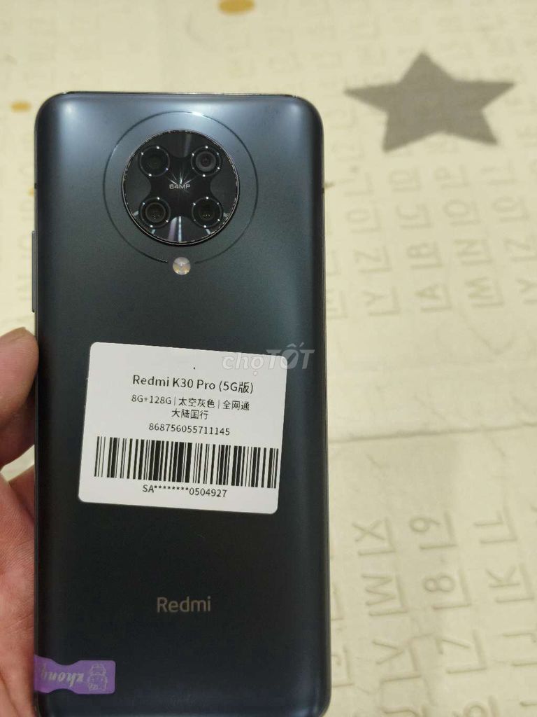 Xiaomi Redmi K30 Pro 128GB Đen. Mua bán Điện thoại tại Quận Hoàng Mai Hà Nội được đăng bởi Nguyennoi hình 1
