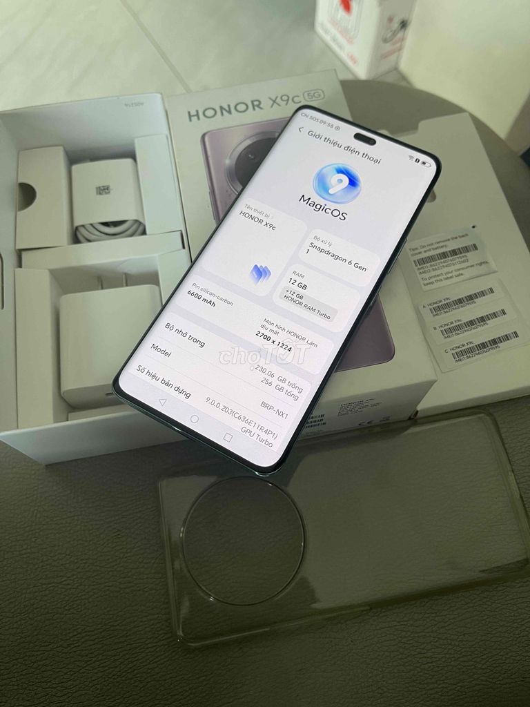Honor X9C 12GB/256GB Bảo hành 7 tháng FPT Ko bớt. Mua bán Điện thoại tại Quận 8 Tp Hồ Chí Minh được đăng bởi Thanh Tâm Mobile hình 1