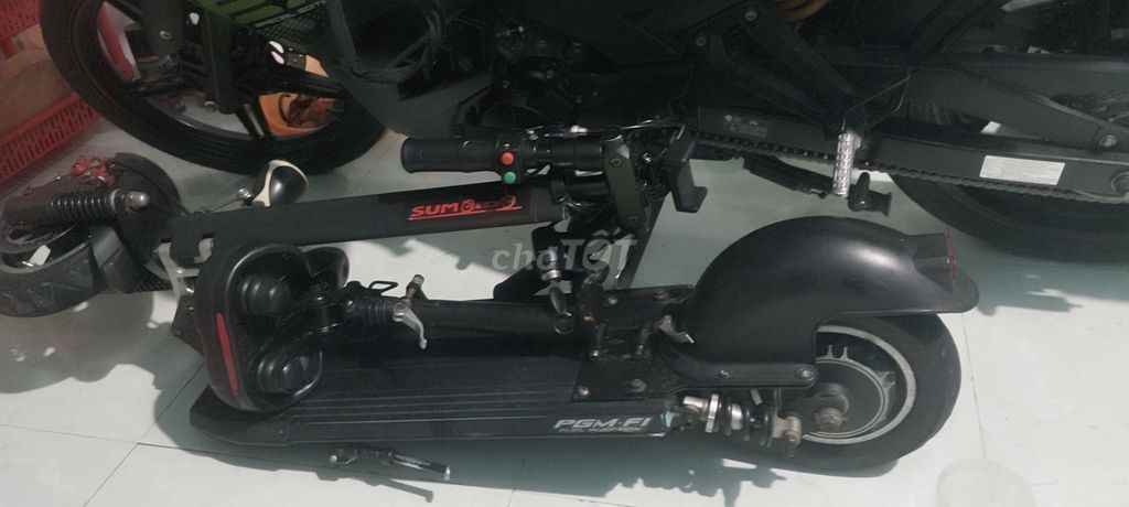 Xe điện gấp gọn châu âu màu đen. Mua bán Xe điện tại Thị xã Tân Uyên Bình Dương được đăng bởi Vương Giật hình 6