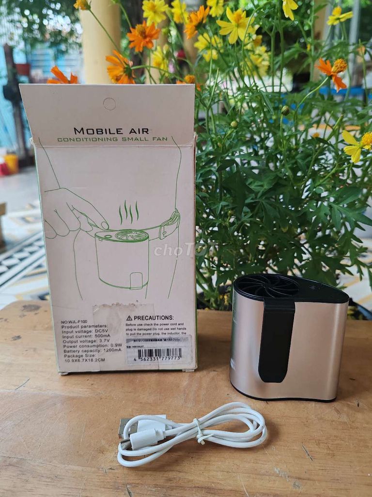 Quạt điều hòa mini WUL-F100. Mua bán Quạt tại Quận 7 Tp Hồ Chí Minh được đăng bởi Vy Vy hình 1