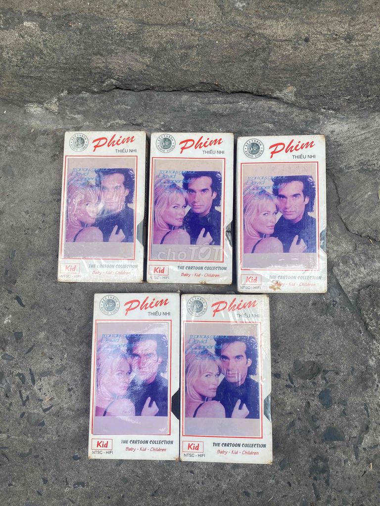 Băng VHS David Comperfield Phim thiếu nhi 5 cuốn. Mua bán Đồ sưu tầm, đồ cổ tại Quận Tân Phú Tp Hồ Chí Minh được đăng bởi Nguyễn thanh tấn hình 1