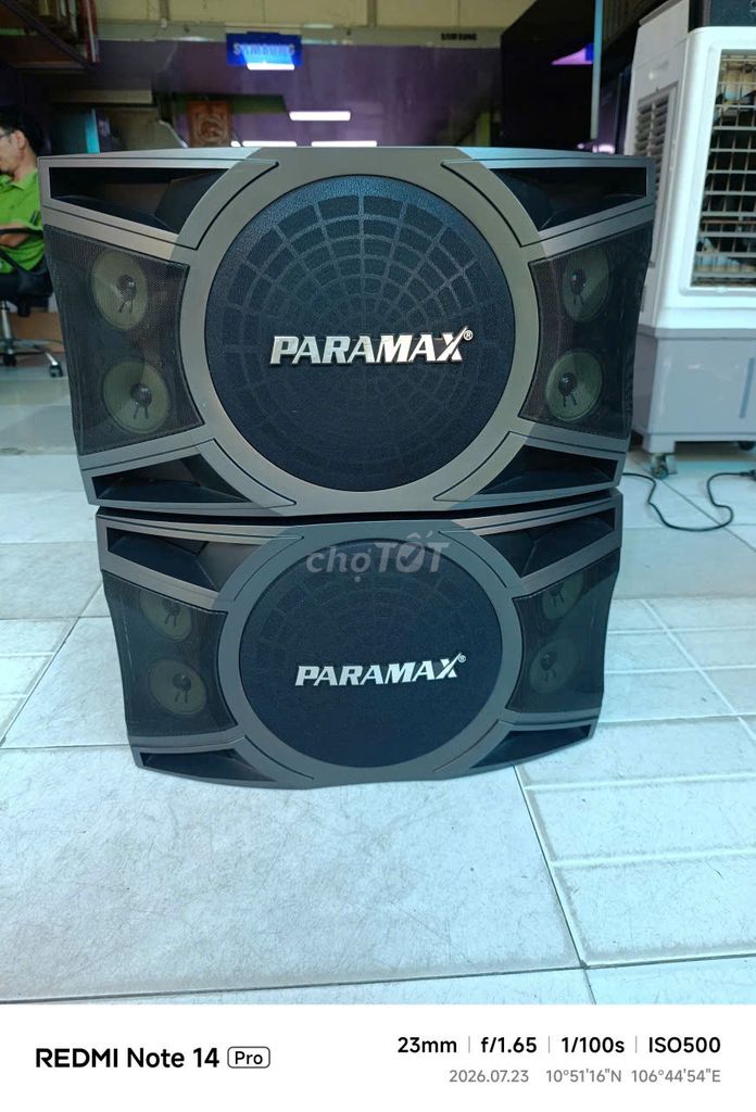 Cặp loa Karaoke Paramax LX-1200 500W. Mua bán Tivi, Âm thanh tại Thành phố Thủ Đức Tp Hồ Chí Minh được đăng bởi khodienmay hình 1